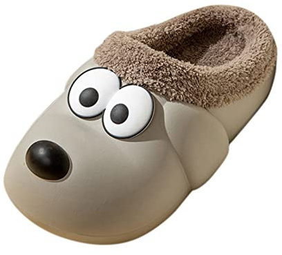 Zapatillas de mujer negras 41 - Zapatos de cabaña para mujer 43 zapatillas de interior zapatillas de cama al aire libre zapatillas de piel sintética zapatos de invierno ligeras zapatillas de fieltro