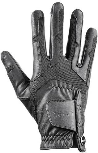 Uvex ventraxion Reithandschuhe, Black, 5-6