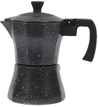 MAURY'S CAFFETTIERA MAXI STONE CON FINITURA EFFETTO PIETRA (3 Tazze)