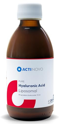 Liposomale Hyaluronsäure | Hochdosiert & laborgeprüft | Made in Germany | 25 Tagesdosen à 100 mg Hyaluronsäure | 250 ml | Vegan & Glutenfrei