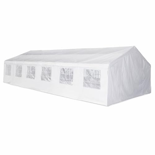 Lutecia - Tenda da ricevimento, 6 x 12 m, colore: Bianco