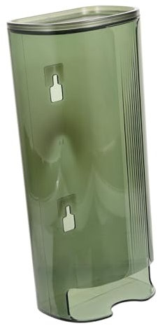 SHOWERORO Support Murale Transparent pour Plastiques Organisateur De Cuisine Économiseur Espace Distributeur De à Ordures Installation Facile Design Élégant