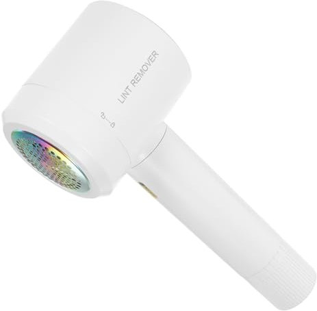 Baluue 1satz USB Aufladbarer Fusselrasierer Für Kleidung Multifunktionales Gerät Entfernung Von Fussel Und Haaren Tragbar Und Einfach Zu Bedienen Für Zuhause Und Unterwegs Weiß
