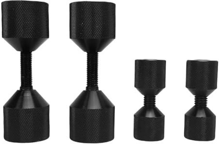 4pcs Flange Alignment Pins Anodize Aluminium 1‑1/8in 2 Hole Alignment Pins Set for 1/2 to 14in 150LB Flanges