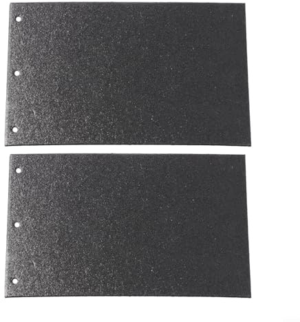 Jotekonoby Carbon Base Plate Pad with 3 Round Mounting Holes for 9403 MT190 MT9 Belt Sander Accessories, Replacement Parts for Makita Electric Sa