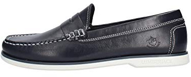 Lumberjack Navigator 004B03, Scarpe da Barca Uomo, Blu (Navy Bluewhite), 40 EU