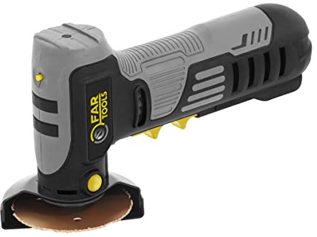 Fartools Mini meuleuse d'angle Ø76mm 260W (filaire) fourni avec disque multimatériaux, alésage 10mm (compatible tous disques 76mm)