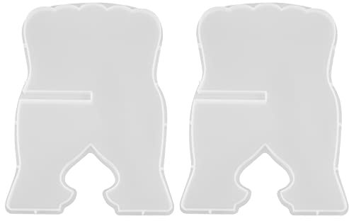 Hopbucan Lot de 2 supports en silicone sculptés pour livre de prière musulmane
