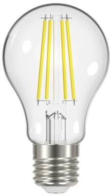 Arcchio 1x E27 LED Lampe 3,8W, besonders effizient Energieklasse A, klar Glas, warmweiss 3000K, 806 Lumen, nicht dimmbar, Ersatz für ca. 60W Glühbirne, E27 LED Filamentlampe