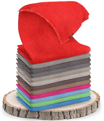 Yanopurna Estola Unisex de Cachemira - Tejida a Mano 100% Lana (68 x 190 cm) - Bufanda Lisa y Cálida, Pañuelo para el Cuello para Hombres y Mujeres - Hecha en Nepal
