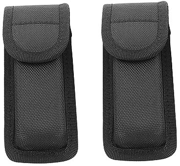 FSSTUD 2 Pcs Pocket Knife Sheaths Folding Knife Case Knife Storage Holster Utility Knife Pouch Holder Tactical Knife Sheath Bag with Belt Loop