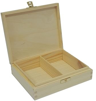Wooden World - Eine Box zur Aufbewahrung kleiner Gegenstände wie Schmuck oder Spielkarten