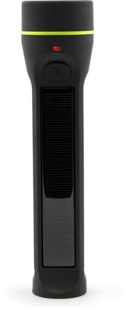 HYBRIDLIGHT Journey 1000 Solar LED Waterproof Flashlight with Micro USB Port, Black