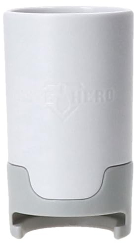 Taste Hero original Flaschenausgießer weiß I Bier-Aufbereiter passend für Glasflaschen I Flaschen-Aufsatz für Bier wie frisch gezapft I Flasche Wird zum Zapfhahn