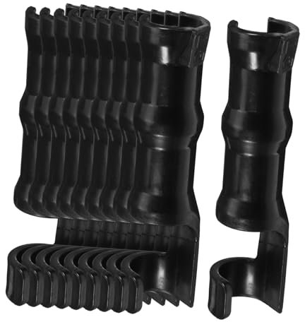 Kisangel 30stücke Kunststoff Klammern Für Gewächshaus Fixierclips Für Folien Langlebig Und Wetterfest Schutz Von Pflanzen Im Garten