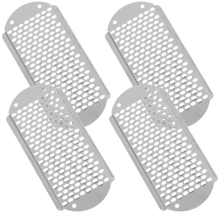 Healeved 4pezzi Piedi Professionali in Acciaio Resistente per Rimozione Calli e Secca Esfoliante per Talloni Screpolati Strumento per Pedicure