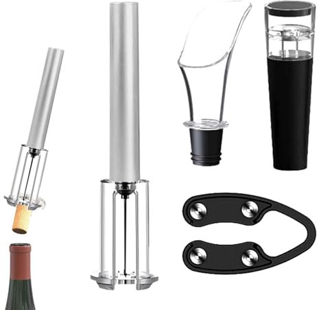 Kit Tire-Bouchon pour vin, ouvre-Bouteille Multifonction pour vin