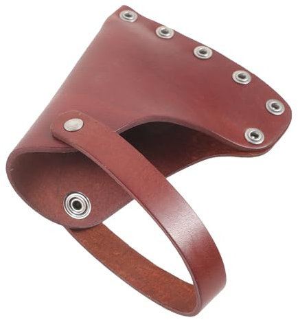 Housoutil Protective Cover Leather Cover Sheath for Outdoor Tools Camping Hiking