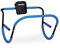 Relaxdays Bauchtrainer, Bauchmuskeltrainer, HxBxT: 68,5 x 69 x 65 cm, effektives Training zuhause, für Sit-Ups, blau