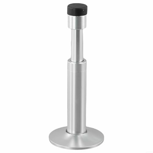 Zuverlässiger Türstopper zur Wandmontage, um Ihren Raum vor Schäden und Lärm zu schützen (Aluminium)
