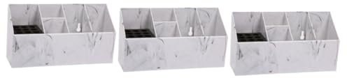 minkissy 3St Clipper Polieren Make -up -Bürstenhalter Professional Fön frisierkoffer Friseurbox Friseurwerkzeug-Organizer Friseurwerkzeug-Box Friseurscherenhalter Friseurwerkzeughalter Abs