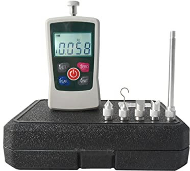 TIEOAXFT Misuratore di Forza Digitale AMF Dinamometro Digitale con misuratore di Forza Push Pull(AMF-50)