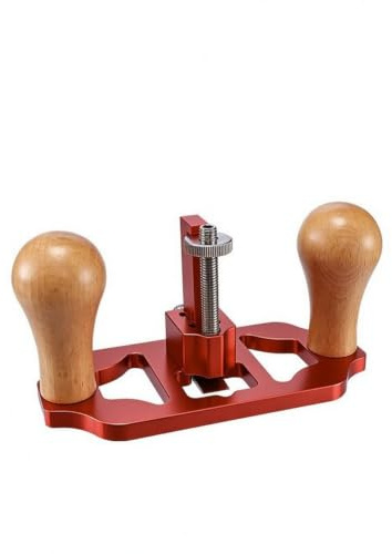 Pegciuho Rabot à Bois Manuel Rabot Raboteuse Plane Outil de Menuiserie avec Réglage Fin de Profondeur Semelle Rectangulaire Rigide en Alliage d'Aluminium et