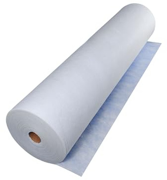 Handelskönig Schutzvlies selbsthaftend 160 g/m² 100 cm x 50 m = 50 m² Malervlies Abdeckvlies Vlies Bodenschutz Treppenvlies Vlies Maler Teppich Bodenschutz atmungsaktiv und dampfoffen