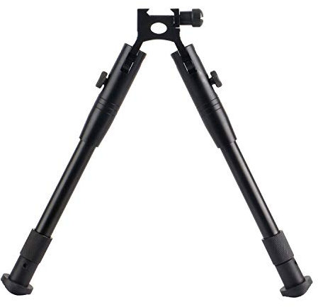 FOCUHUNTER Bipied Tactique 6-9 Pouces - Tension du Ressort Extensible à Goujon pivotant réglable pour Carabine à air comprimé
