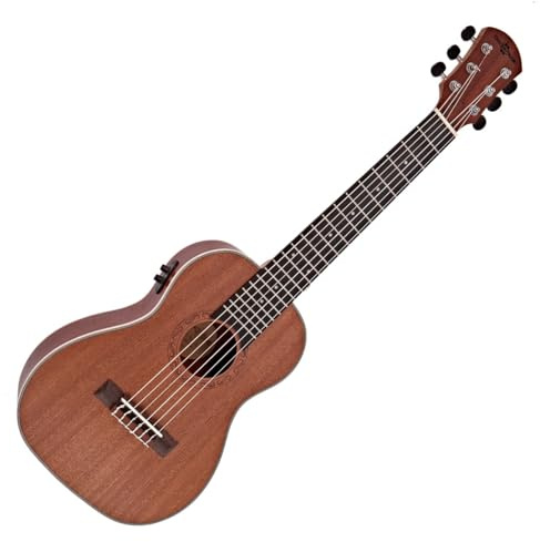 Guitarlélé Électro-Acoustique en Sapelli par Gear4music