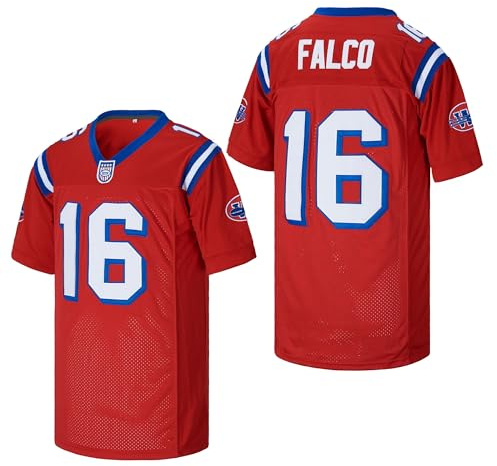 Mens Shane Falco #16 the Replacements Movie Football Jersey Stitched Red Size XL