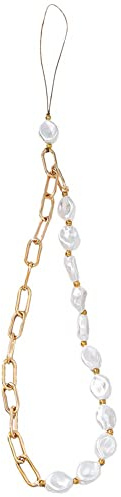 VICZON Handykette mit Perlen, Universale Telefonkette Telefongurte Handykette, Telefon Lanyard Handschlaufe Handgelenkschlaufe Perlen Kette, Anti-Lost Handy Kette Handy Strap