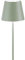 Anna Flowers Lampada da tavolo ricaricabile in alluminio, LED dimmerabile touch, 5W, 3 temperature di colore [Classe di efficienza energetica A+++] (Grigio)
