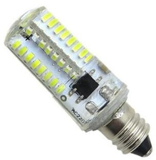 RZL Lighting, Lot de 10 ampoules LED en cristal AC220V E11 2W à intensité variable for lampe LED en gel de silice(Bianco)