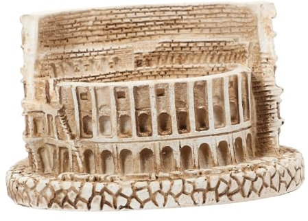 Holibanna Di Acquario Colosseo Romano Scultura Architettura Antica Per Decorazione Casa e Terrario Per Regali e Arredo Moderno Design Elegante e Resistente