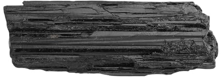 Cristal de Turmalina Negro Crudo, Piedra Roca Rugosa para Joyas que Hacen la Decoración del Hogar Fuente Mediación Yoga