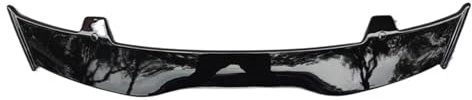Spoiler Posteriore Per Peugeot 308 2014-2018 Spoiler In Fibra Carbonio Look Hatchback Tetto Ala Posteriore Kit Carrozzeria Accessori Posteriore Spoiler(Nero lucido)