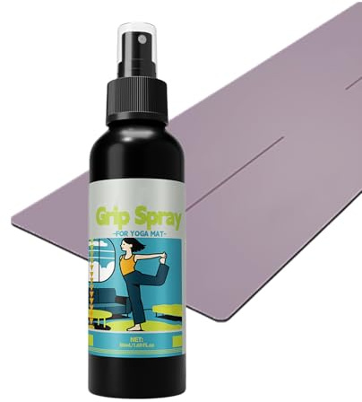 Spray para esterilla de yoga para deportes, antideslizante y agarre firme, suministros no pegajosos para mejorar la tracción para entrenamiento de salto de pértiga, equipos deportivos de escalada en
