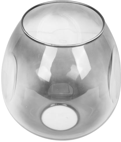 Alipis Lampenschirm Glaskugel aus Glas Vielseitiger Glaslampenschirm als Lampenzubehör für Stehlampe und Tischlampe 55mm Fitter Einfach Stilvoll