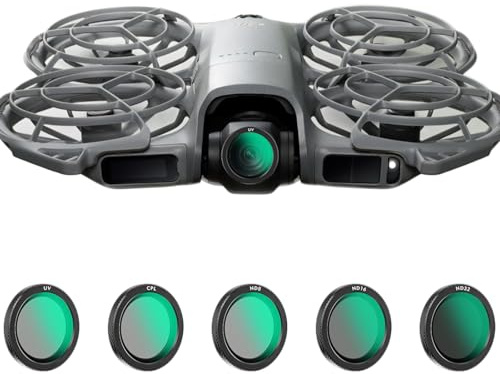 Ensemble de filtres ND et CPL pour drone DJI NEO 2, filtres UV/ND8/ND16/ND32/CPL, accessoires d'objectif d'appareil photo à densité neutre, filtre ND, filtre de protection multicouche en verre optique