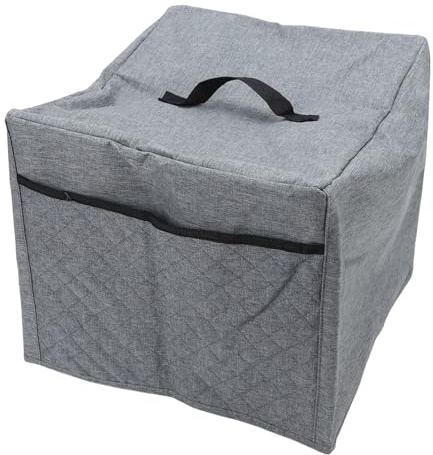 Housse pour trancheuse à viande et, en toile, housse anti-poussière pour appareils de cuisine, 16,0 x 13,0 x 13,0 pouces