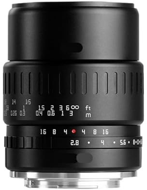 Compatibile for fotocamere Nikon Z Fujifilm XF Sony E M4/3 Mount 40mm F2.8 Macro APS-C Obiettivo con messa a fuoco manuale(Fuji XF)