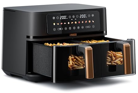 Princess Multifunktionell grill med stenplatta och vändbar bakplåt, för 8 personer, justerbar termostat, non-stick, 1200 W, 01.182272.01.001