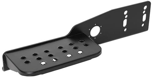 Trittbrett Trittstufe Links für Flanschkugel Anhängerkupplung Anhängevorrichtung Auftritt AHK 2- und 4 Loch Flanschkugel