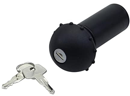 Tankdeckel Benzintankdeckel schwarz 32 mm abschließbar kompatibel mit Piaggio Ciao Bravo Si Vespa Mofa Moped