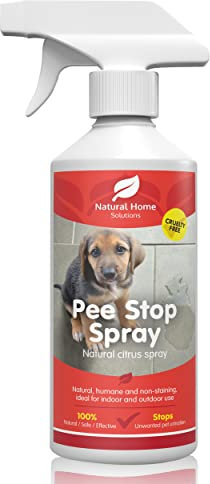 Eco Pee Stop Spray Urine Stop for Cat Dog Enzyme Urine Destroyer Repellent Stop Cats Dogs Repeat Marking Indoors Outdoors 100% Natural 500ml