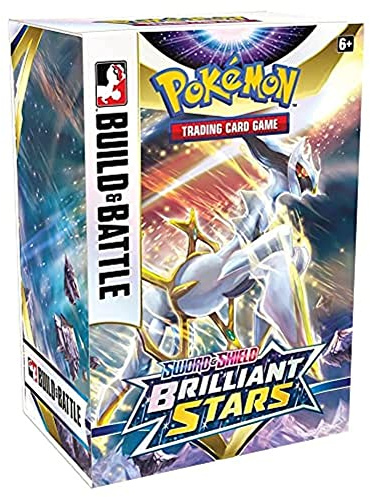 Pokemon Sword & Shield Brilliant Stars Build & Battle Box – 5 Booster-Packs