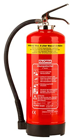 Gloria - ÜL 6 Übungsfeuerlöscher - 6 Liter - Mit Wasser befüllbar