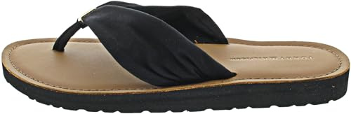Tommy Hilfiger kvinnor flip-flops, Svart, 37 EU
