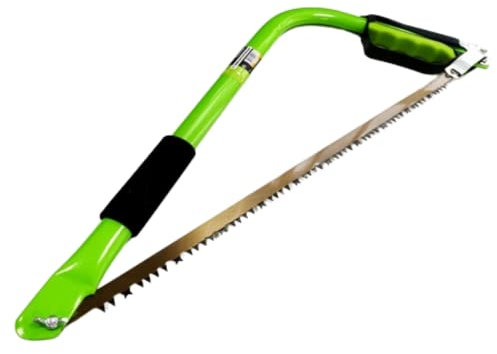 Dunnet Tools 21 Inch Bow Saw Tree Branch Wood Saw Log Pruning With Blade Garden Care Tree Saw Perfect For Cutting And Pruning Garden Trees Branches DIY